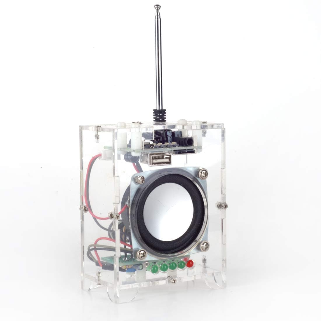 DDIY Bluetooth remote control audio power amplifier speaker DIY electronic kit welding practice project