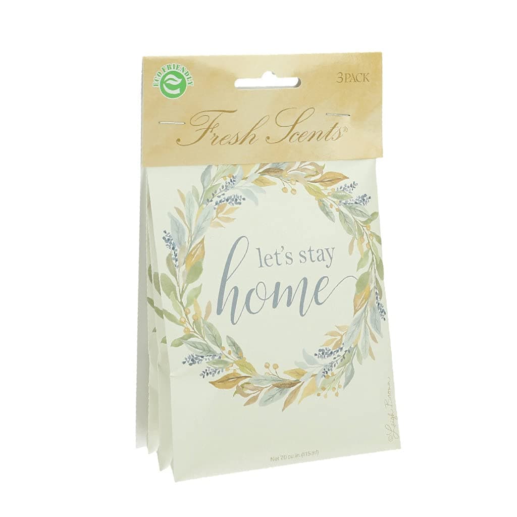 WILLOWBROOK Fresh Scents Sachet 3 Pack-Let's Stay Home