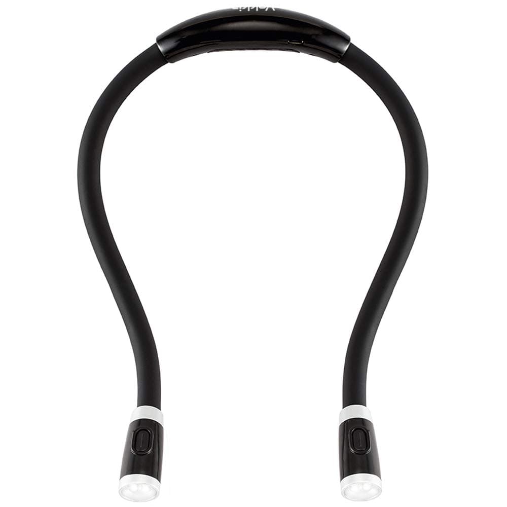 Rechargeable LED Book Light, Neck Hug Reading Lights for Relaxed Reading in Bed, knitting lamp 3 Brightness Levels,Hand-Free Super Flexible Arms.Perfect for Bookworms, Kids, Crafts(USB Cable Included)