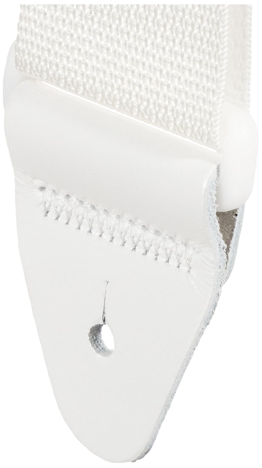 Ernie Ball Polypro Guitar Strap, White with White (P05350)