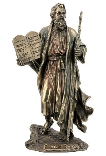 Sale - Moses Holding The 10 Commandments Sculpture