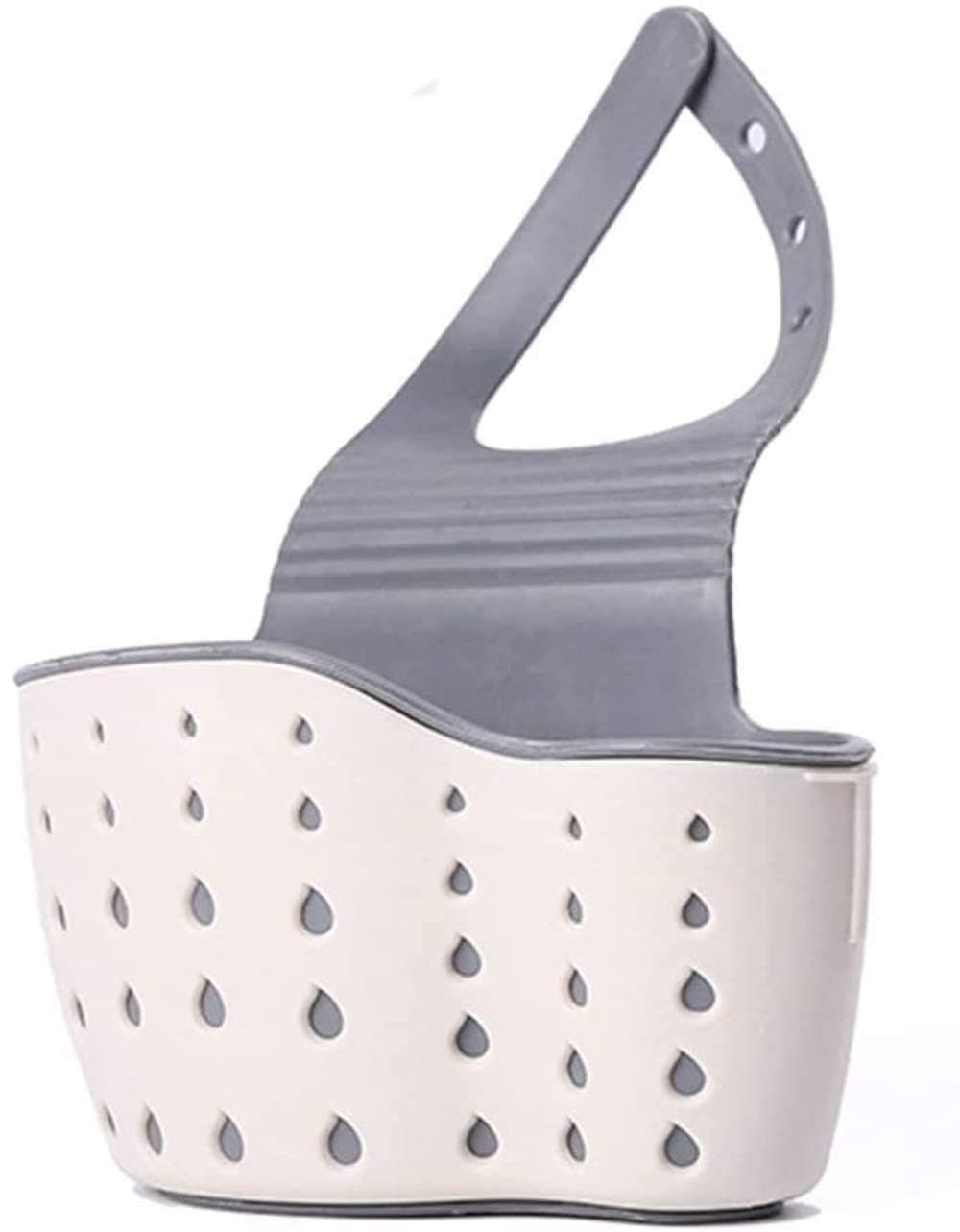 Sink Storage Basket/kitchen sink sponge holder/Kitchen Sink Caddy Sponge Holder kitchen faucet sponge Holder Hanging Ajustable Strap Faucet Caddy Kitchen Organizer Sink Accessories(Random Color)