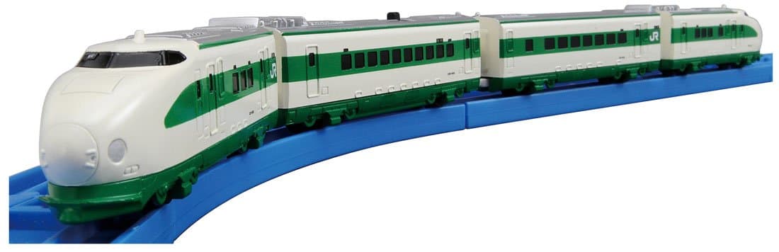 PLARAIL Advance - AS-17 Series 200 Shinkansen Bullet Train (with Coupling for Addition) (4-Car Set) (Tomica PlaRail Model Train)
