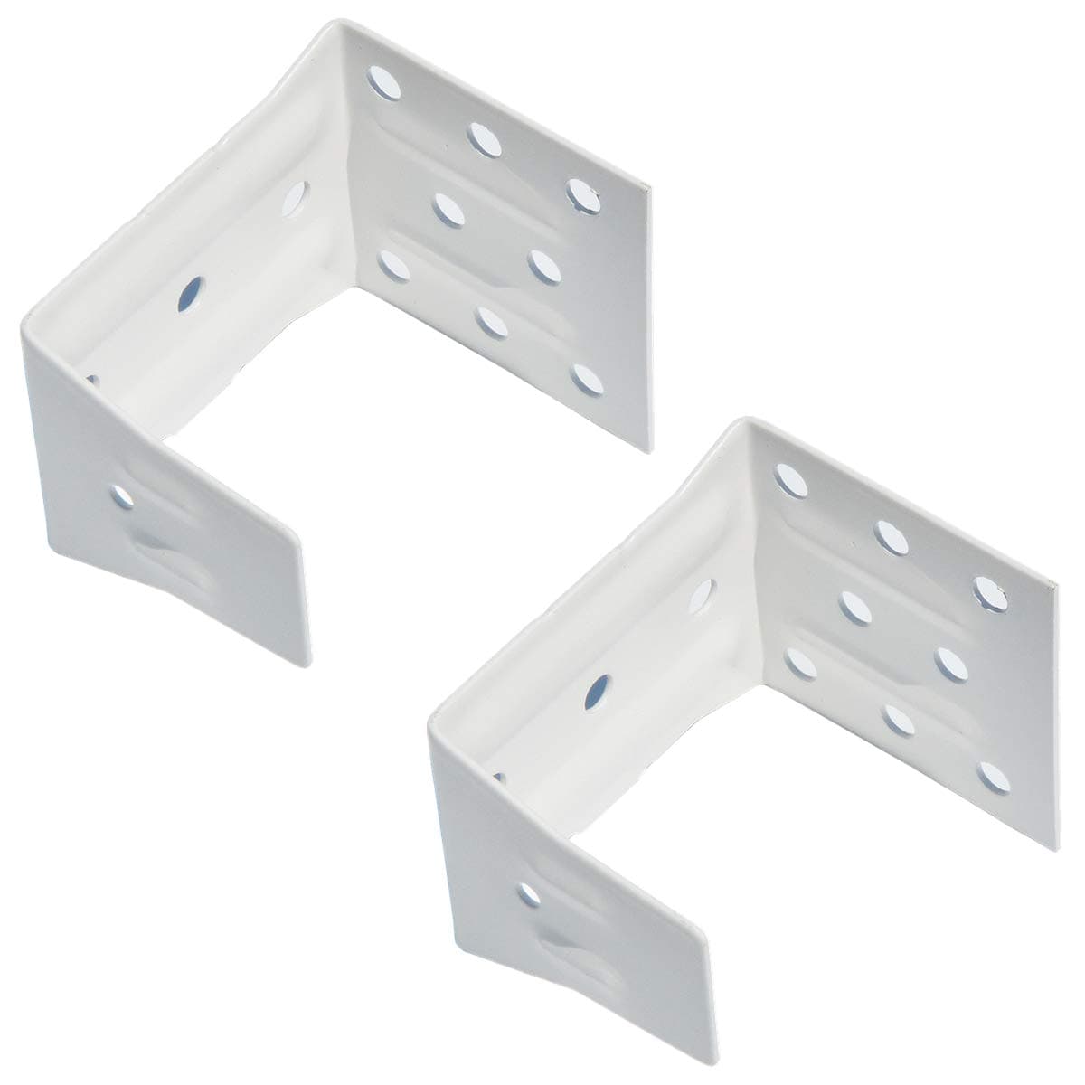 cuteLEC Center Support Bracket 2 Pack White Color for 2" High Profile Blinds Headrail Holder