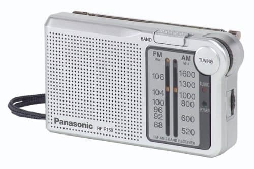 Panasonic RF-P150DBA FM-AM 2 Band Receiver