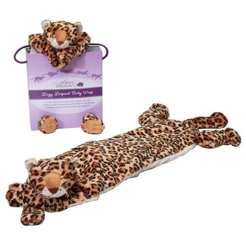 Warm Whiskers Leopard Body Wrap, Brown/Black/White