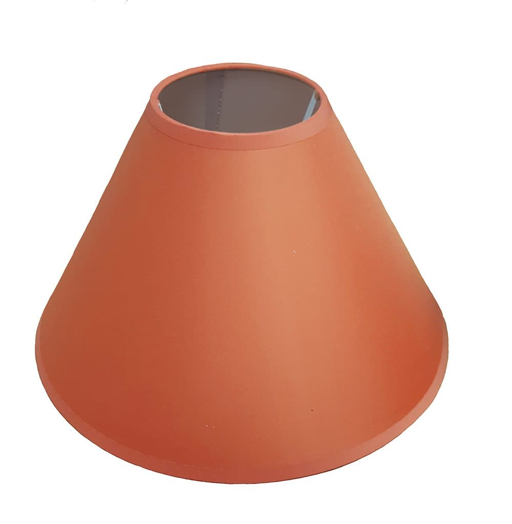14" Coolie Ceiling Table Lamp Shade Main Colour: Terracotta