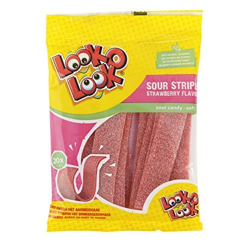 Look-o-look sour candy strips (7 ounce)