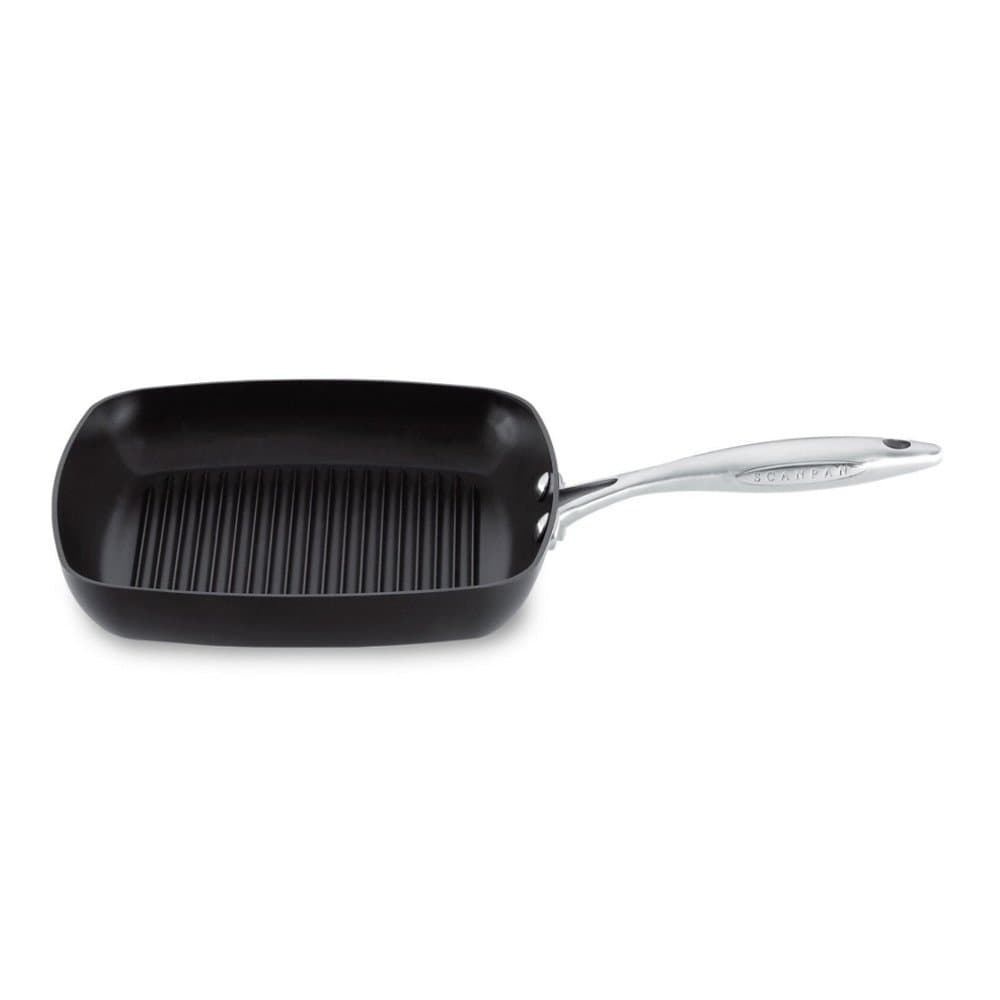 Scanpan Professional 10.5” Square Grill Pan - Easy-to-Use Nonstick Cookware - Dishwasher, Metal Utensil & Oven Safe - Made in Denmark