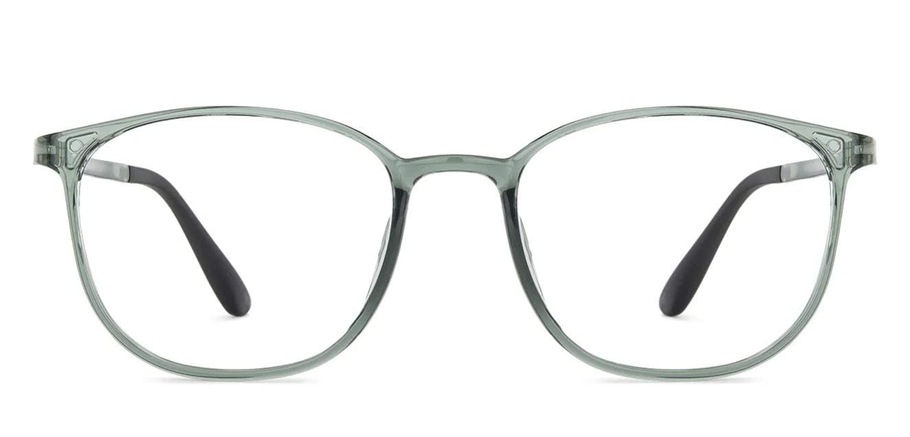 | Zero Power Blue Cut Computer Glasses | Anti Glare, Lightweight & Blocks Harmful Rays | UV Protection Specs | Men & Women | Medium | LB E13528