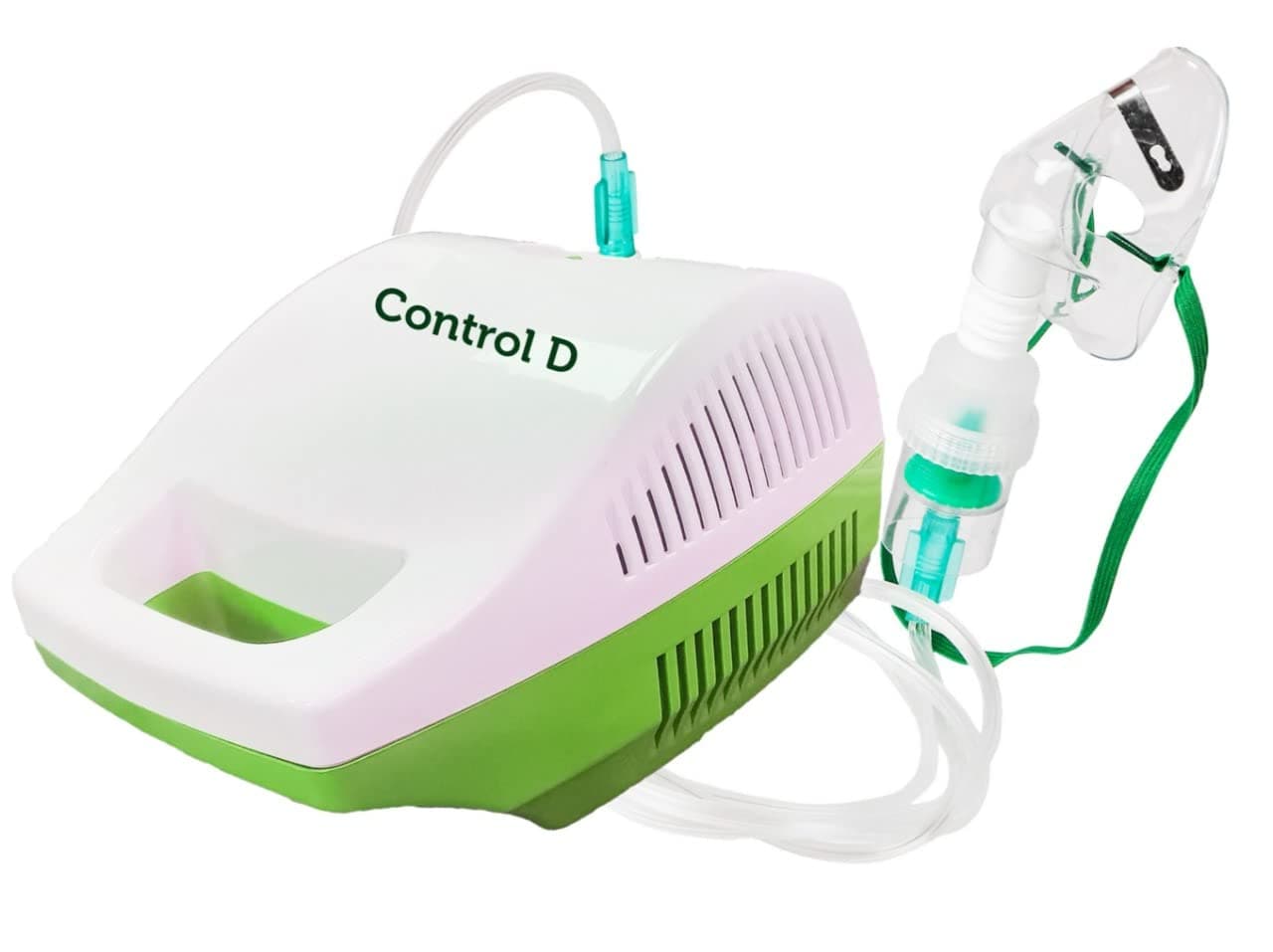 - Control D Breathe Nebulizer with Complete Kit for Kids & Adults Nebulizer (White, Green)