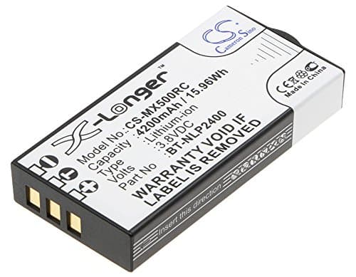 XSP 4200mAh Replacement Battery for Universal MX-5000 Part NO Universal BT-NLP2400 NC1110 Parts Battery Batteries