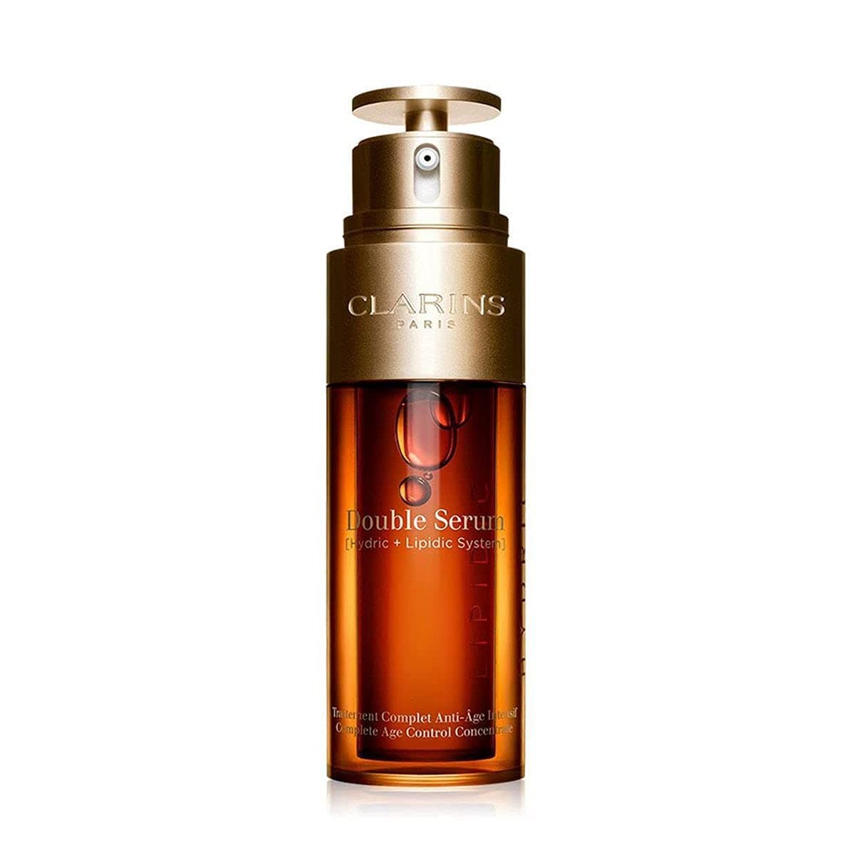 Double Serum Complete Age Control Concentrate, With Turmeric 1.6 Fluid Ounce/50ml Clarins.