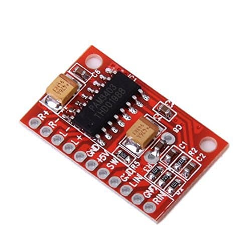 Foxnovo High Power Super Mini Digital Audio Amplifier Board Board (Red)