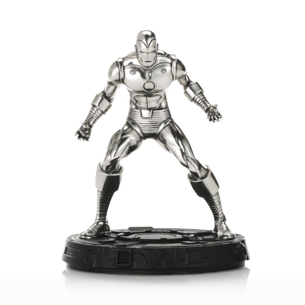 Hand Finished Marvel Collection Pewter Iron Man Invincible Statue Gift