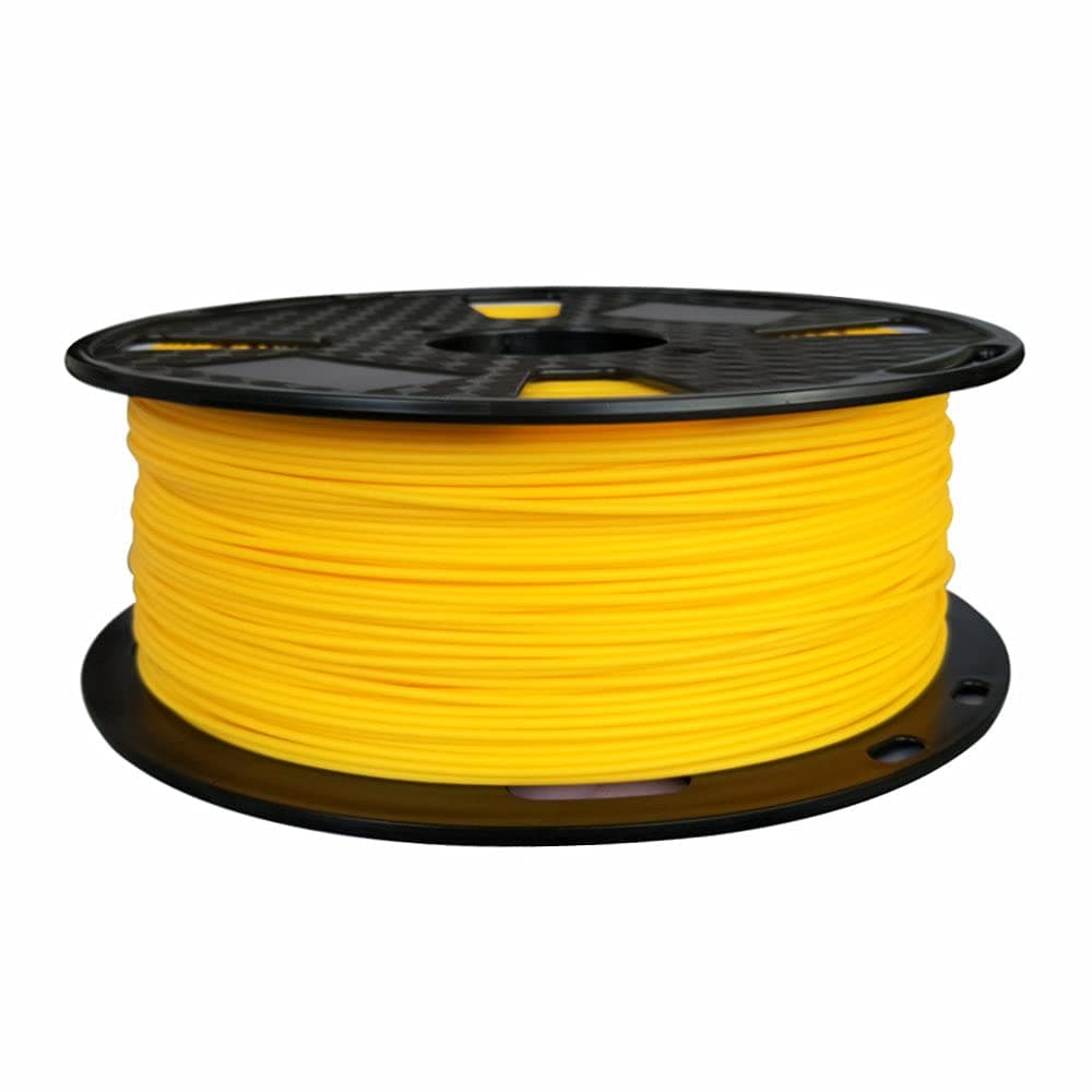 CC3D PLA + Lemon Yellow PLA Filament 1.75 mm 3D Printer Filament 1KG 2.2LBS Spool 3D Printing Material Stronger Than Normal PLA Pro Plus Filament PLA Max Yellow Color