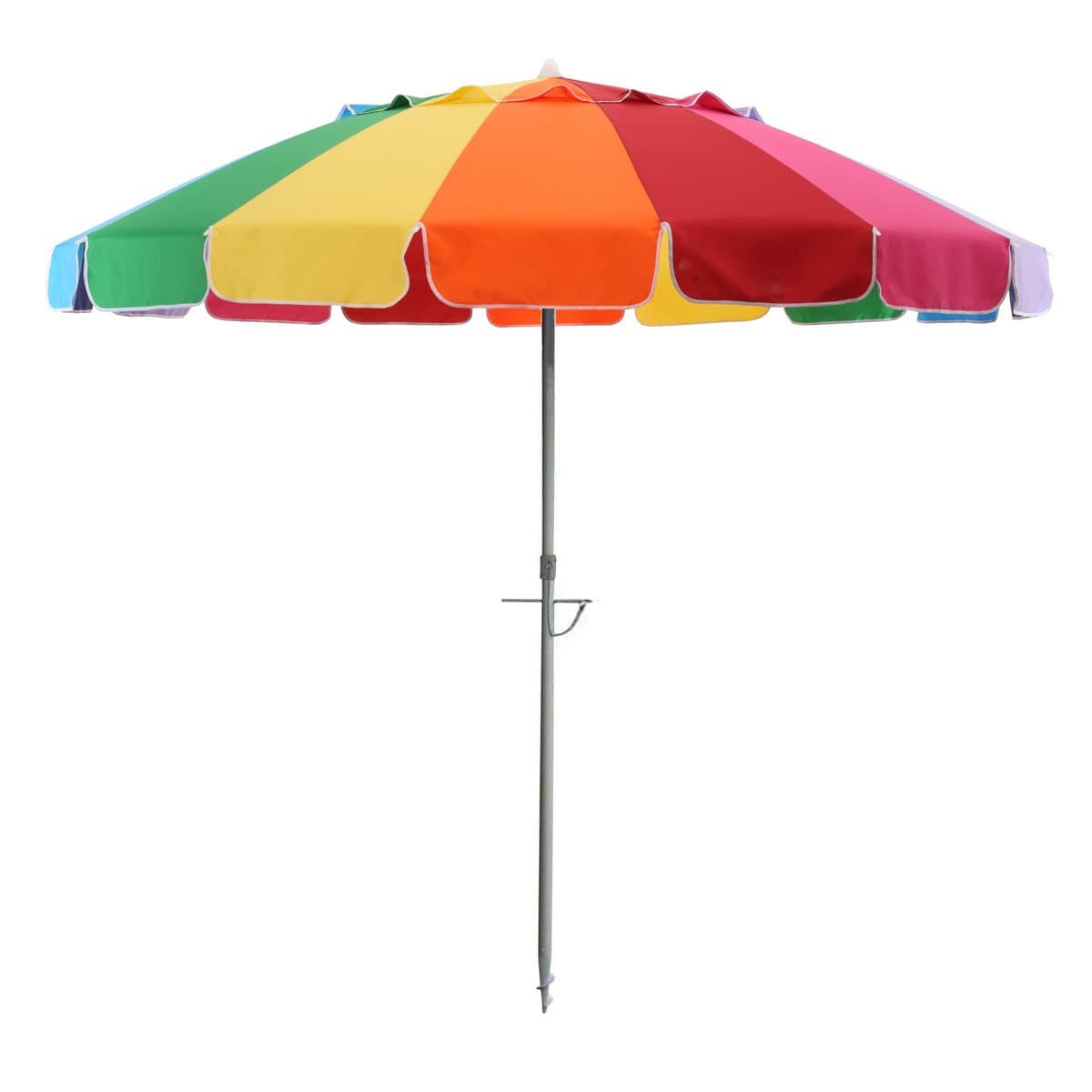 Bayside21-8' Rainbow Tilt Beach Umbrella