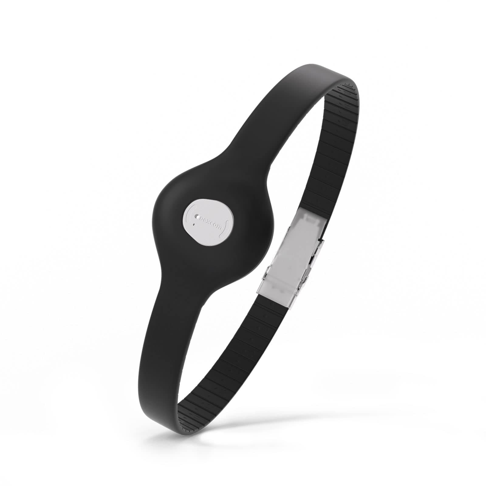 Divoti Sensor Cover Armband for Dexcom G7 | Adjustable, Trim-to-Fit CGM Holder | Adhesive-Free, Hypoallergenic Silicone | Secure, Comfortable Fit for Active Daily Wear & All Arm Sizes- Black