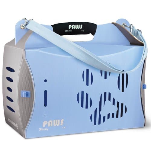 Crazy Paws ECO Pet Carrier, V2, Large, Blue