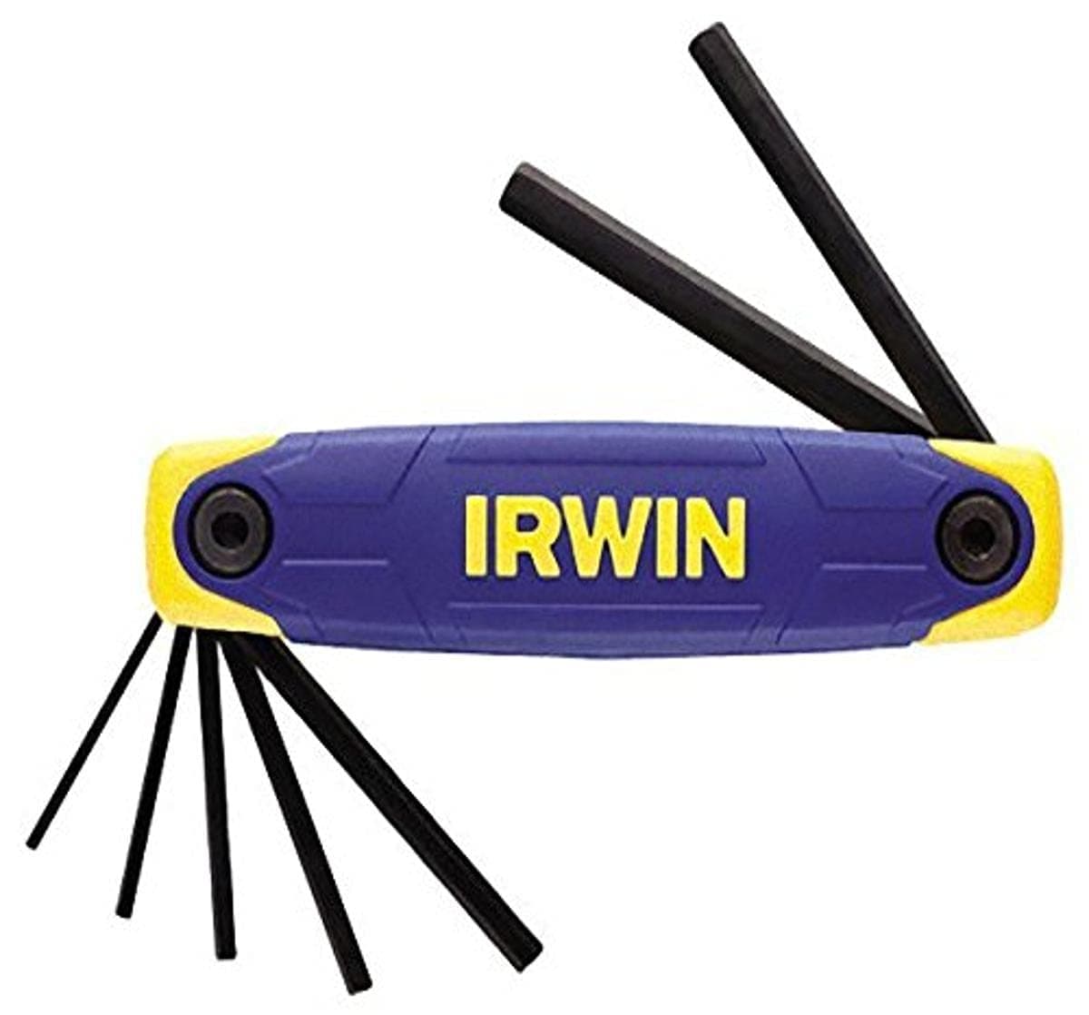 IRWINT10765 Folding Hex Key Set, 2.0mm-8.0mm, 7 Pieces