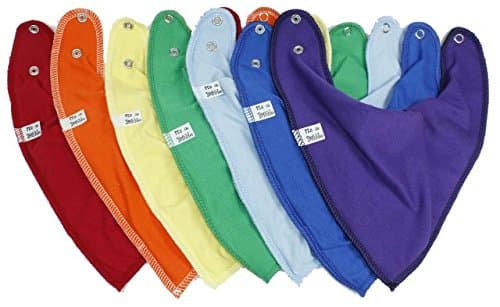 Bibbles Bandana Bibs - 7 Day Rainbow Pack