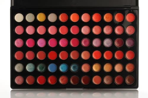 BH Cosmetics Lip Gloss Palette, 66 Color