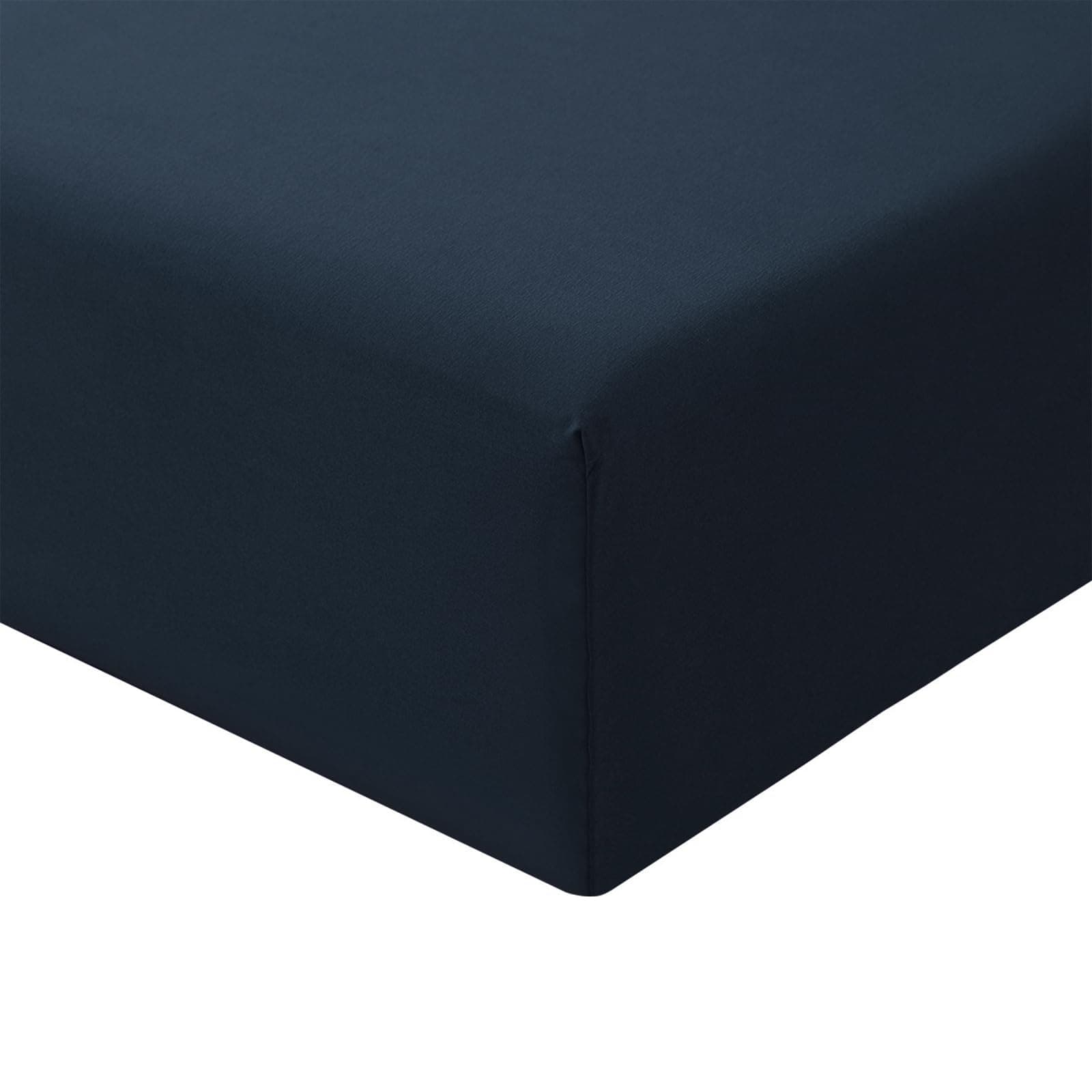 RUIKASI Superking Fitted Sheet Deep - Navy Blue Bottom Sheet for Super Kingsize Bed with 40cm 16 Inches Extra Deep Sided Pocket, Soft Microfiber Bedsheet Ultra Deep Fit with Mattress