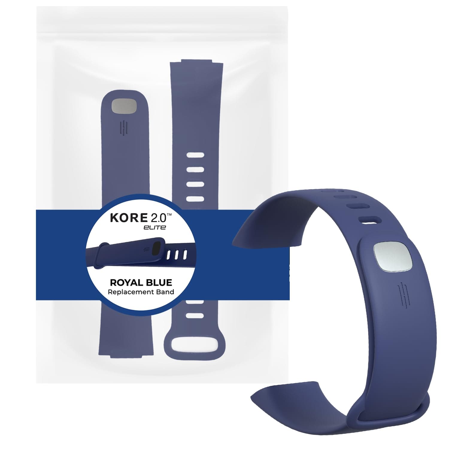 Kore 2.0 Elite Fitness Tracker Replacement Band - Soft, Comfortable Fitness Watch Wristband