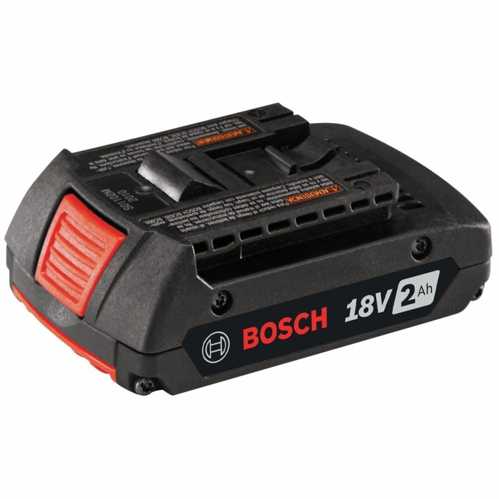 Bosch BAT612 18-volt Lithium-Ion 2.0 Ah Slim Pack Battery with Digital Fuel Gauge