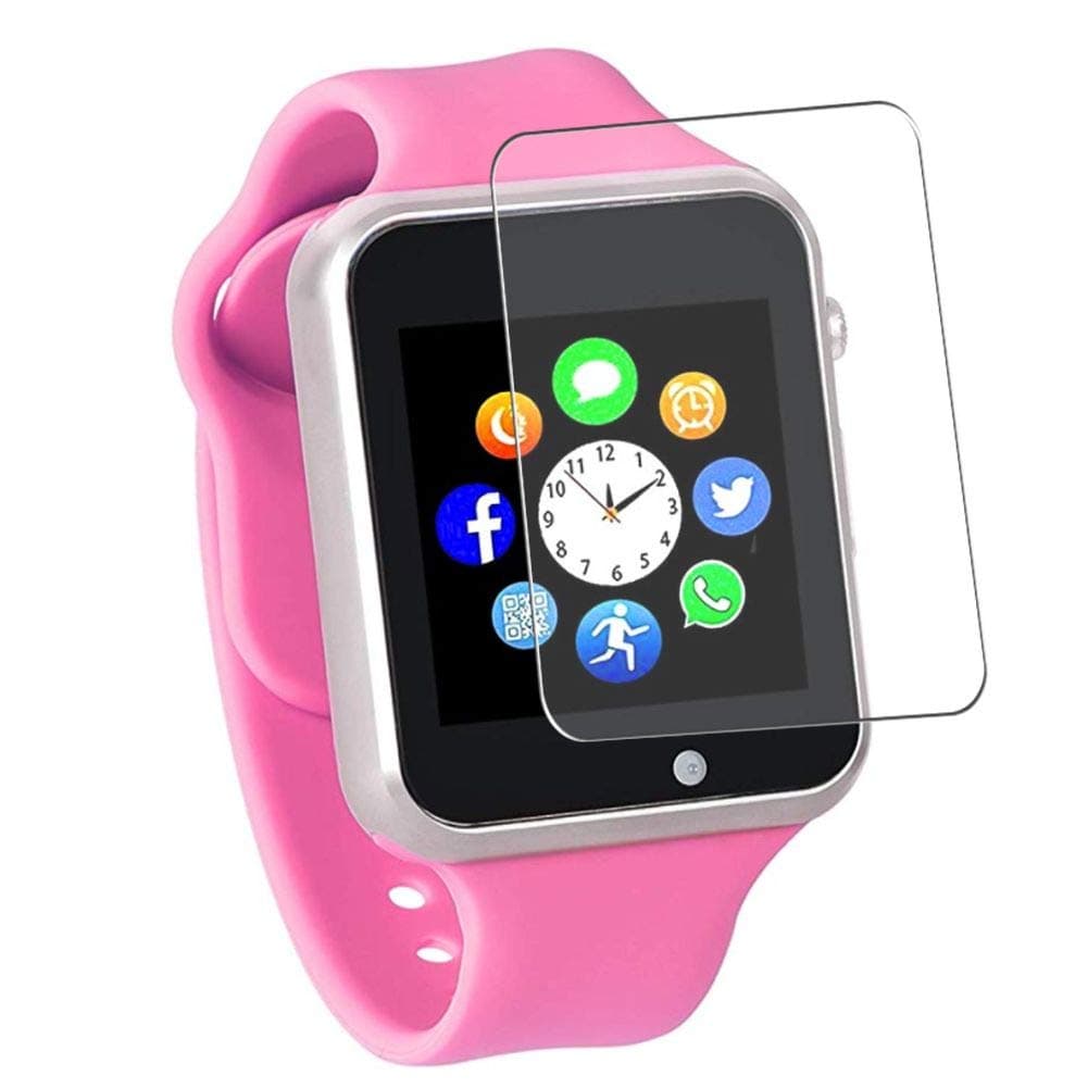 PuccyPuccy 3 Pack Screen Protector Film, compatible with Funntech/Janker A1 1.54" smartwatch TPU Guard ( Not Tempered Glass Protectors ) new version