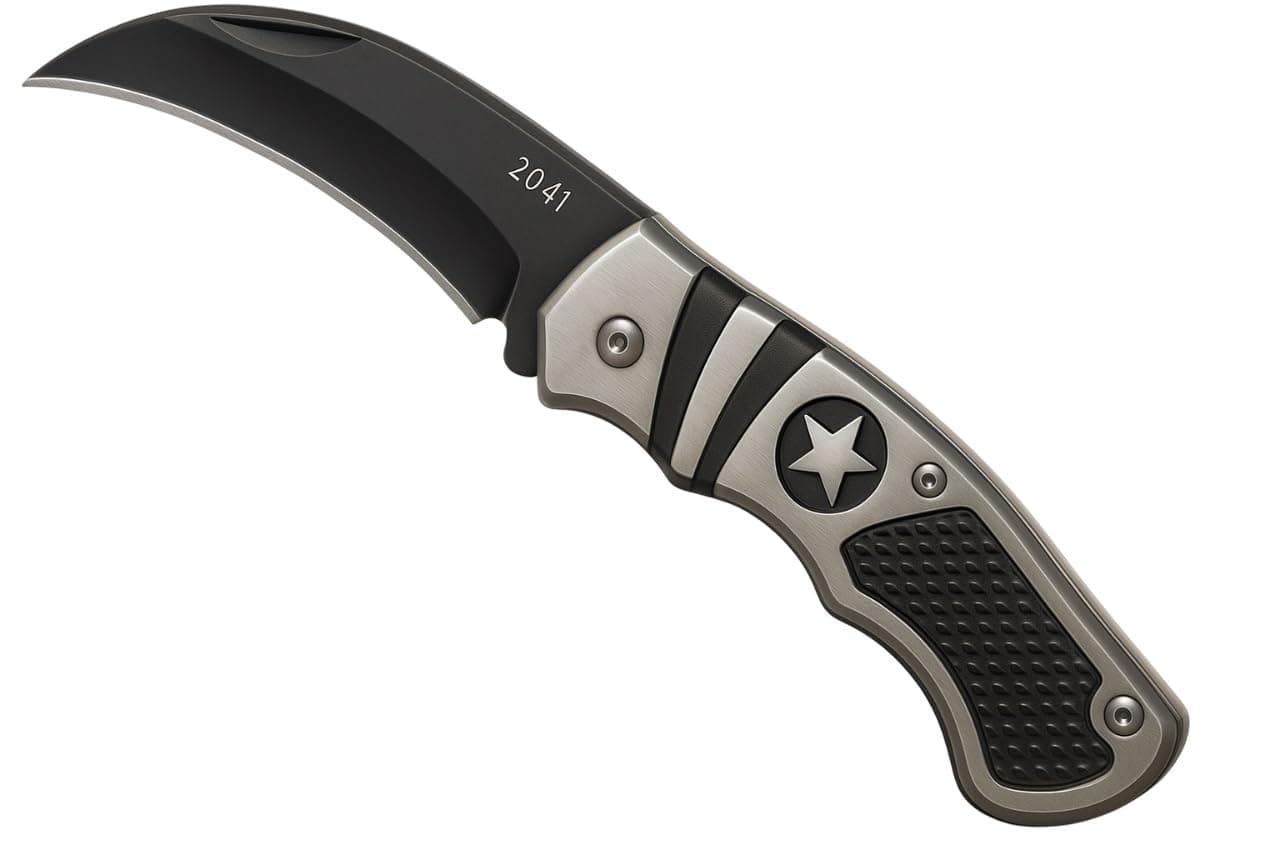 Star Shield Foldable Knife (Manual) For Kitchen, Home,Travel and Office Tool Carbon Steel pack of 1