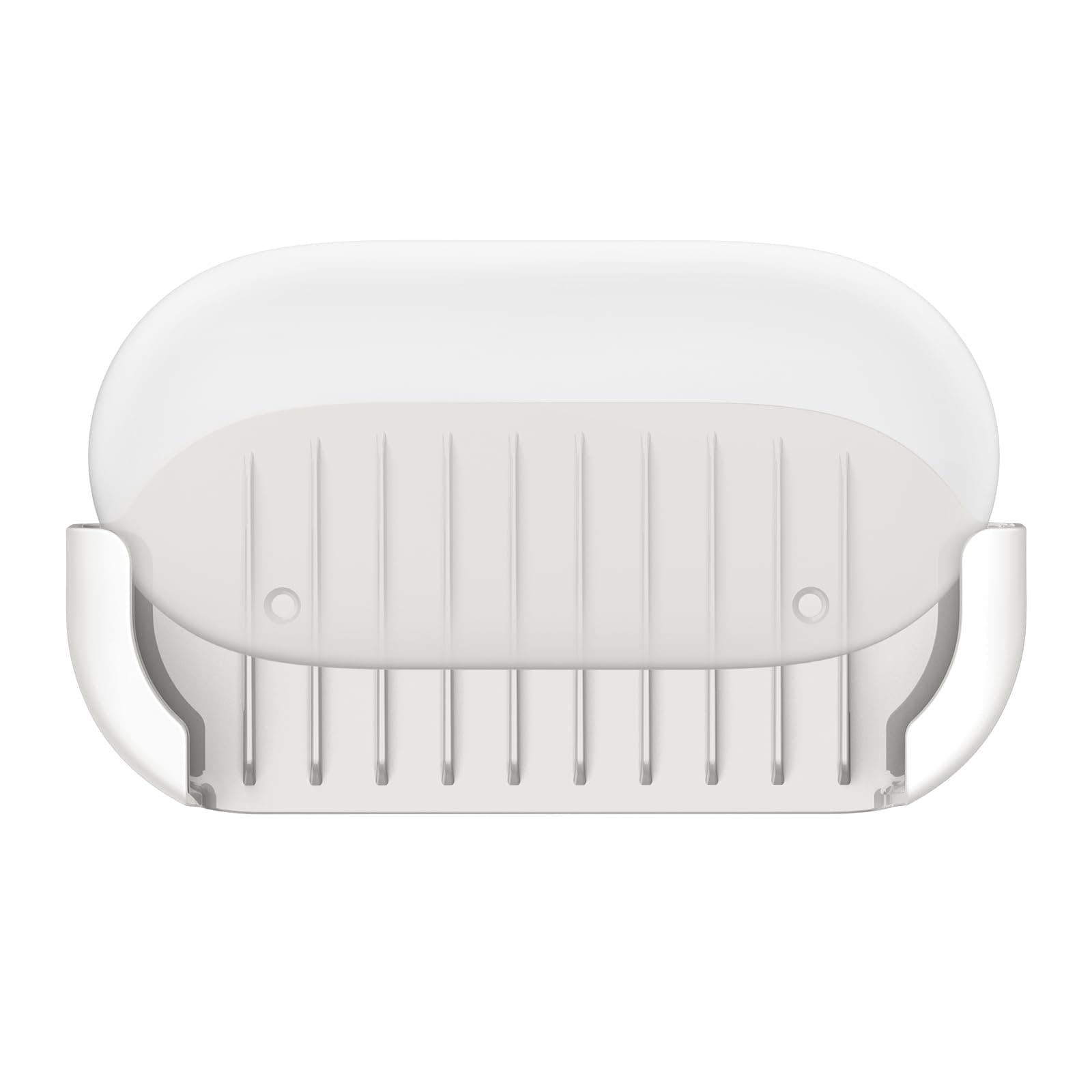 Mount for Google TV Streamer 4K - 2024 Google TV Box Holder Accessories with Dual Installation Options (Adhesive & Screw Drill Kit), Overheating Prevention