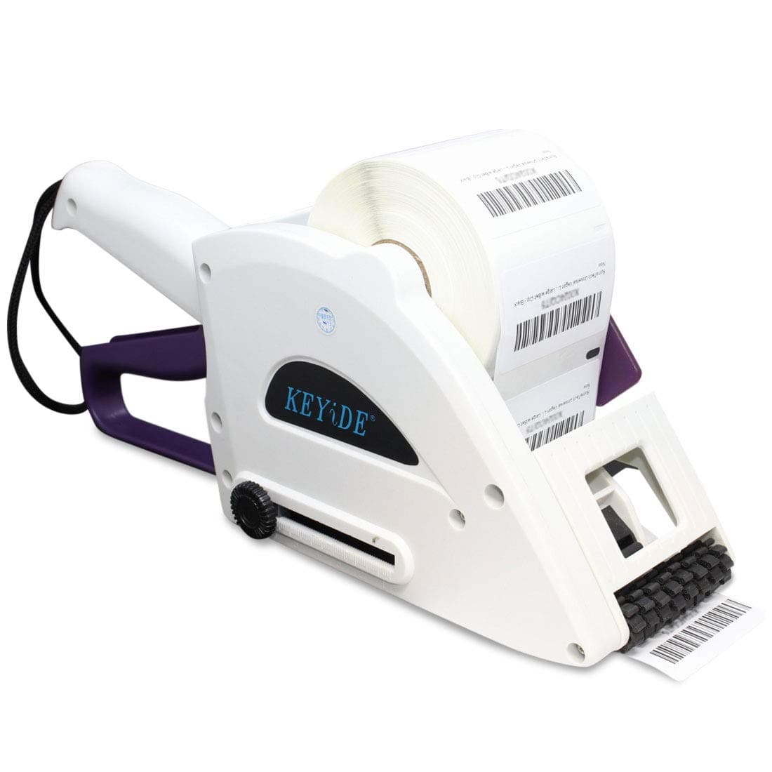 FBA UPC Barcode/Label Applicator Gun - Hand Held Sticker Maker Compatible with Medium Labels for Dymo 2 1/4" 30334 / FBA FNSKU ASIN Stickers - KEYIDE Series