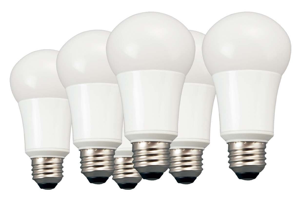 LED Light Bulb 2700k 6-pack - LED Light Bulbs - Home Led lighting replacement 60 watt - Buy LED A19 bulb Lighting for home, Residential, Commercial, General Lighting- Incandescent equivalent - Daylight (Cool White) and Soft White (Warm White) - Best Guarantee