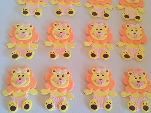 12 Baby Shower Lion Decorations