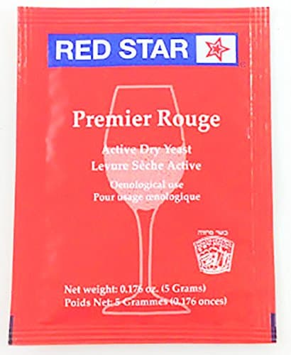 Red Star Premier Rouge Wine Yeast - 12 Pack