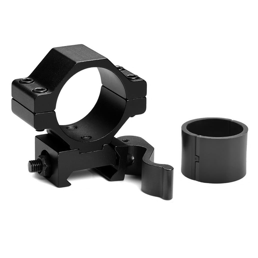 KINSUNG YONCONO 1 PCs 30mm/25.4mm Low Profile Quick Release Scope Mount Ring Adapter 20mm Rail Weaver Picatinny