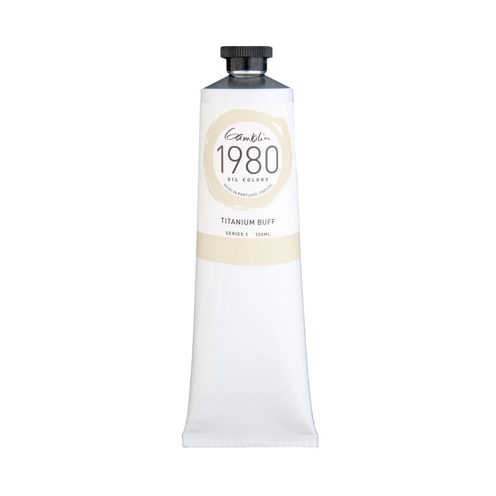 Gamblin 1980 Oil Titanium Buff 150Ml