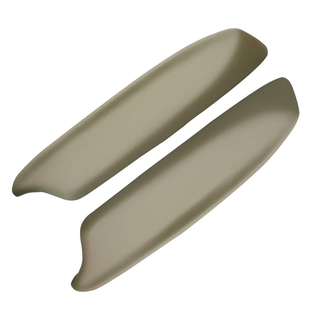 A ABIGAIL Front Door Panels Armrest Repacement for 2008 2009 2010 2011 2012 Honda Accord Sedan Auto Vinyl Lid Pad Cover Replacement (Beige)