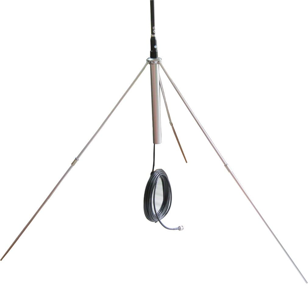 1/4 Wave Professional GP Antenna for 5W-100W Fm Transmitter 88-108MHZ 15M Cable ConnectorBNC