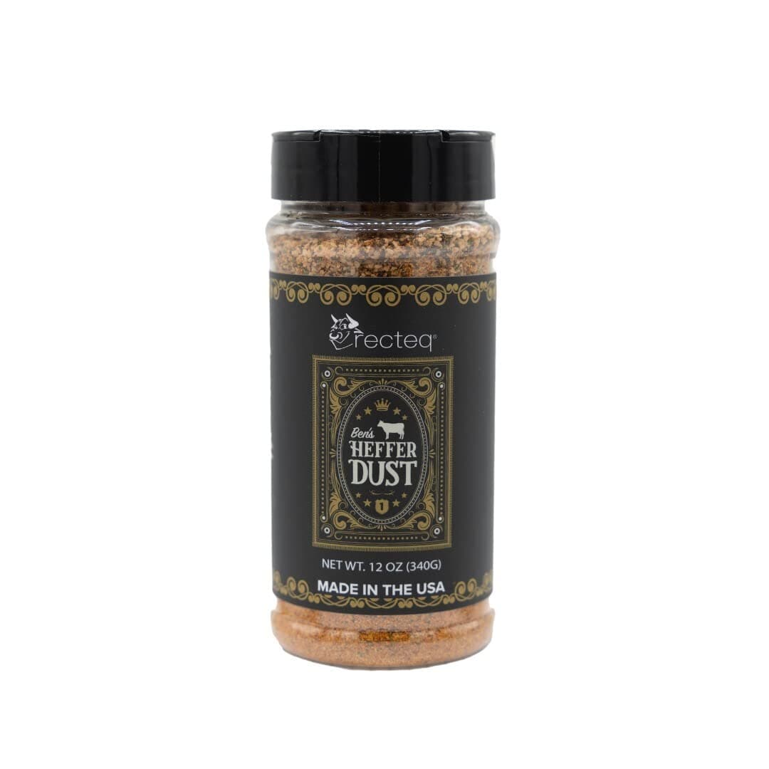 recteq Ben's Heffer Dust BBQ Rub | BBQ Rubs & Spices for Smoking and Grilling | Perfect for Steaks and Briskets