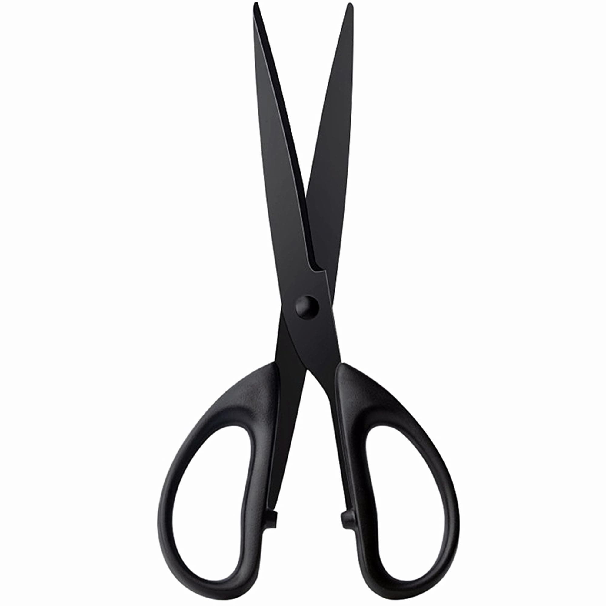 7" Black Office Scissors