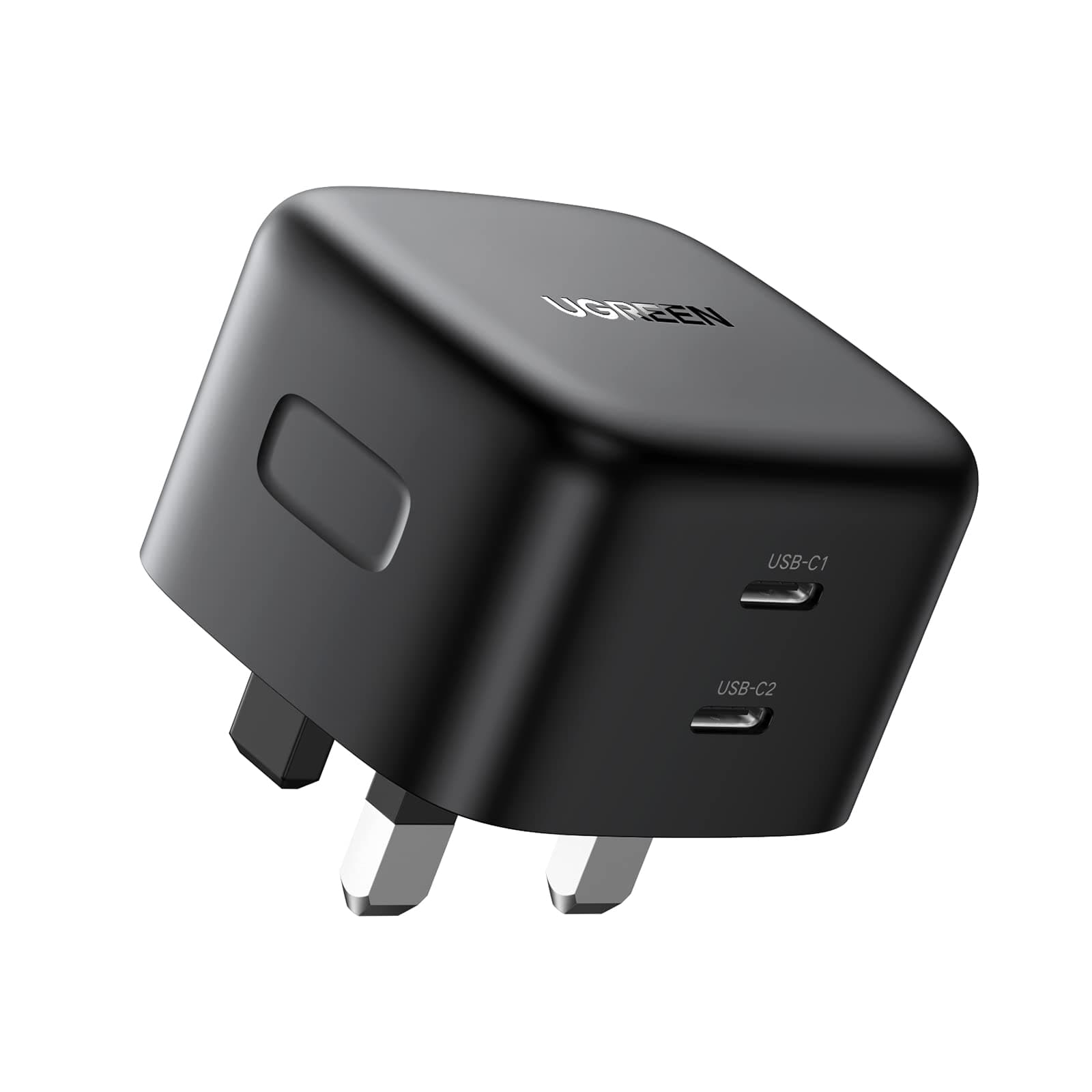 Nexode 65W Type C Charger 2-Port Foldable GaN Laptop Power Adapter USB Fast Charge Wall Charging Plug Compatible for MacBook Air, HP, Dell, iPad Pro, iPhone 16, Galaxy S25 S24 Ultra