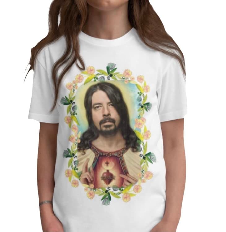 Dave Grohl Foo Fighters Holy Grohl Tshirt