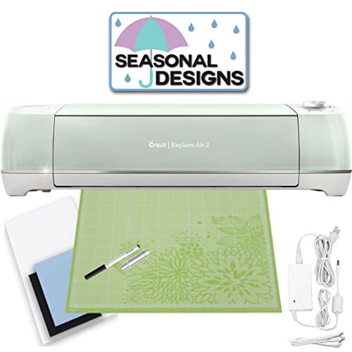 Cricut Explore Air Mint 2 Die Cutting Machine with Exclusive Seasonal Designs