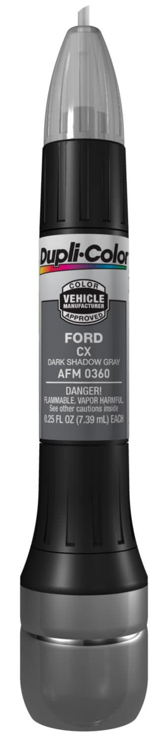 Dupli-Color AFM0360 Dark Shadow Gray Ford Exact-Match Scratch Fix All-in-1 Touch-Up Paint - 0.25 oz.