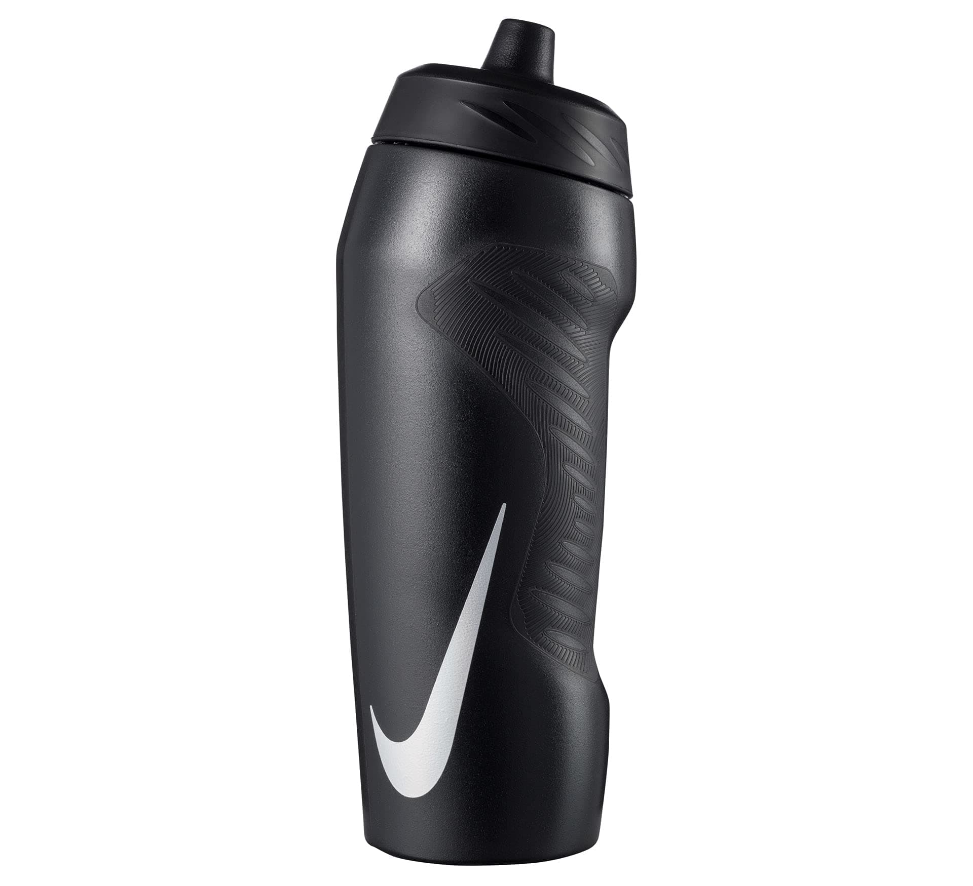 Nike Hyperfuel Water Bottle 24 OZ (Black/White/Iridescent) - Pack of 1