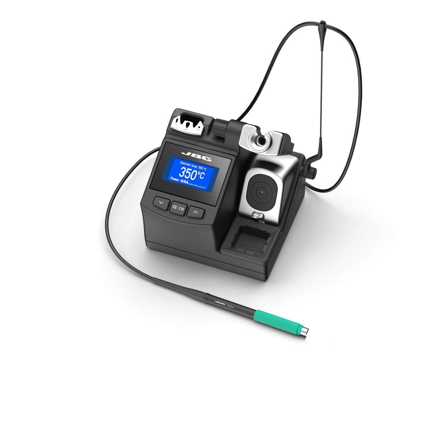 JBC CD-1SQE Compact Precision Soldering Station, 120V, Tip Not Included