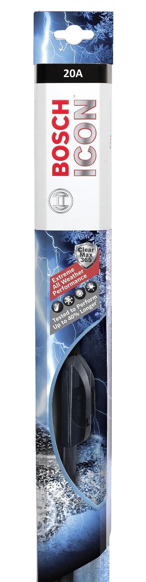 BOSCH 20A ICON Premium Beam Wiper Blade 20" - Single