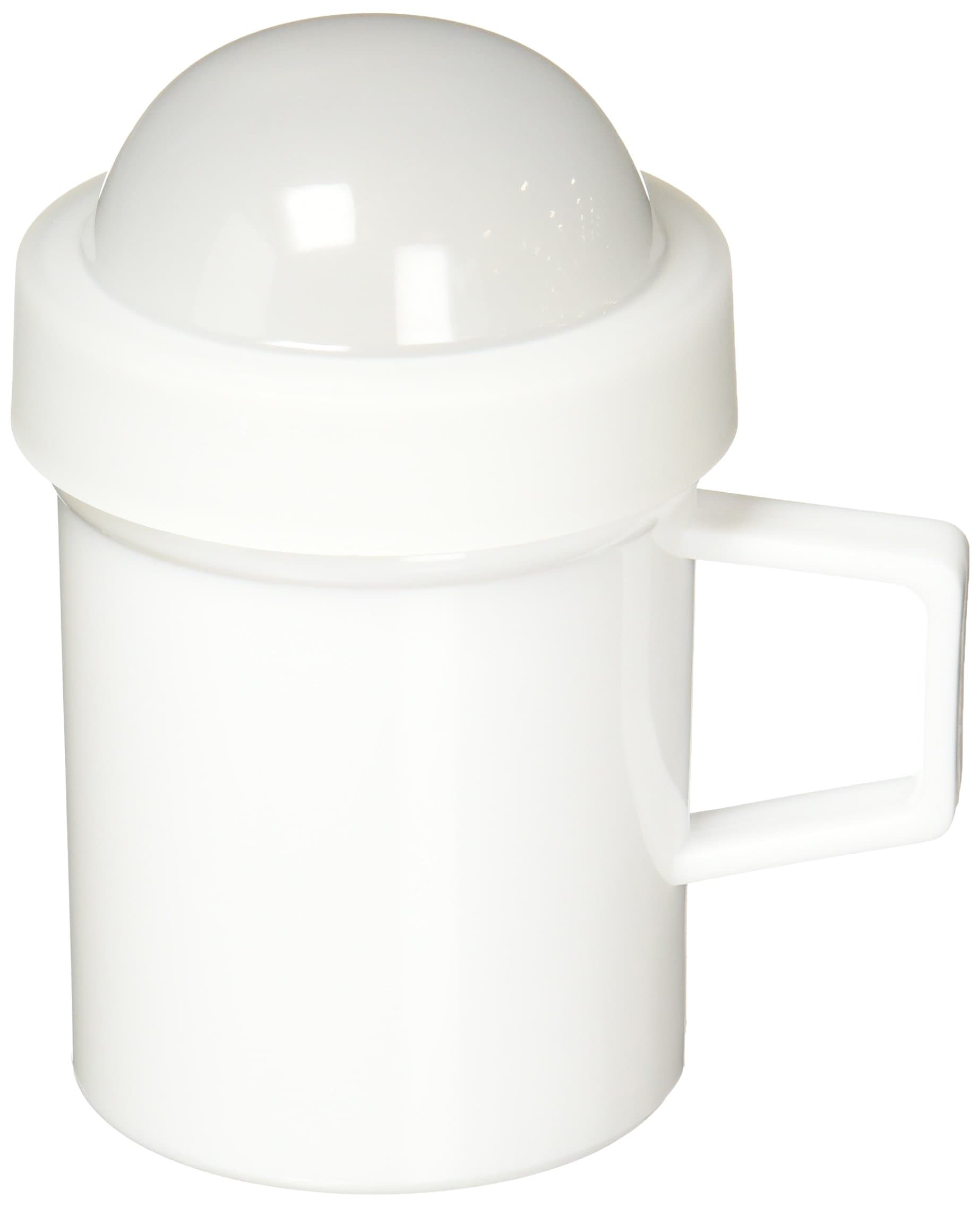 Norpro Multipurpose Sugar Flour Powdered Sugar Shaker Dust Sifter 4.25" Tall New,White
